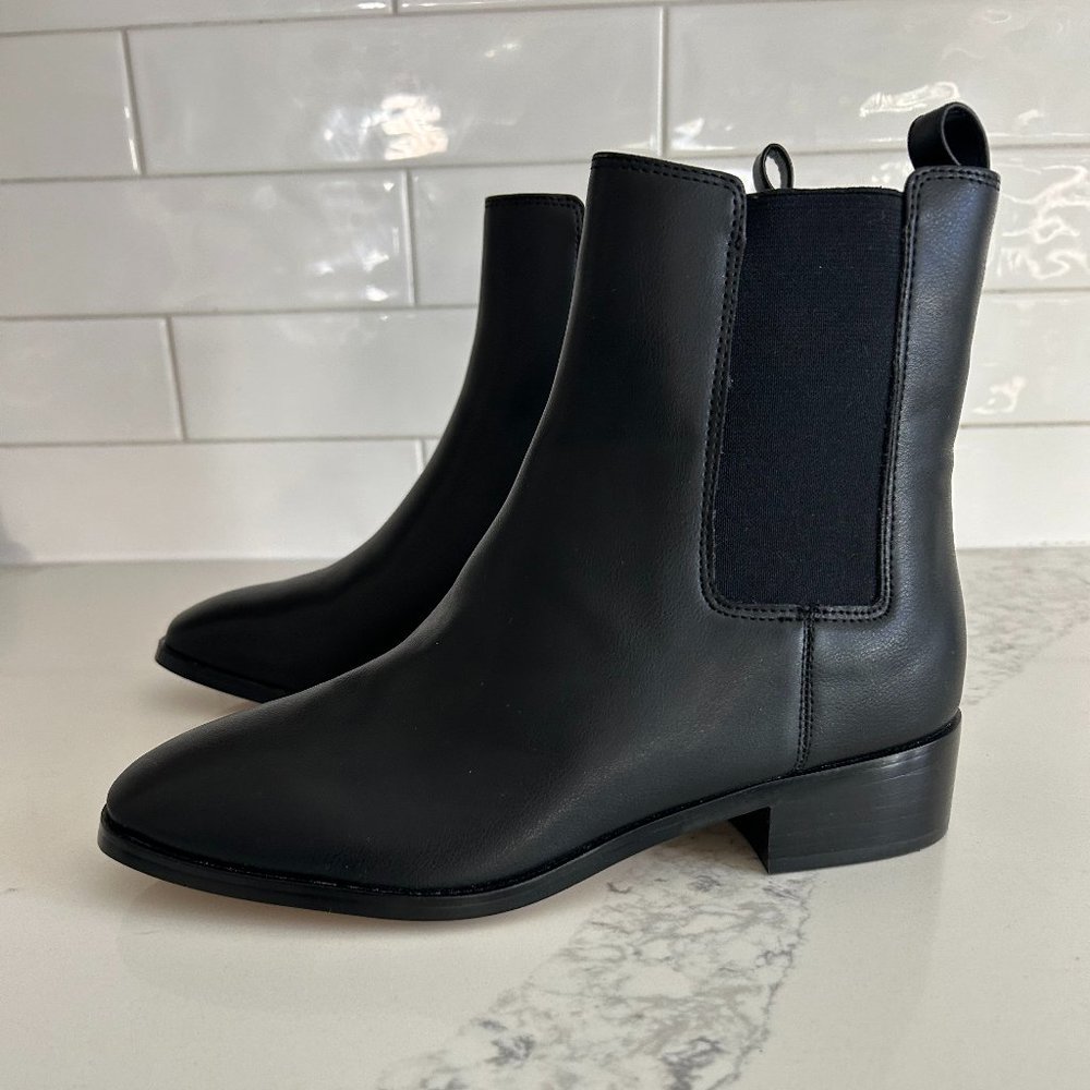 J. Crew Women's Chelsea Boots - Black, Size 8M